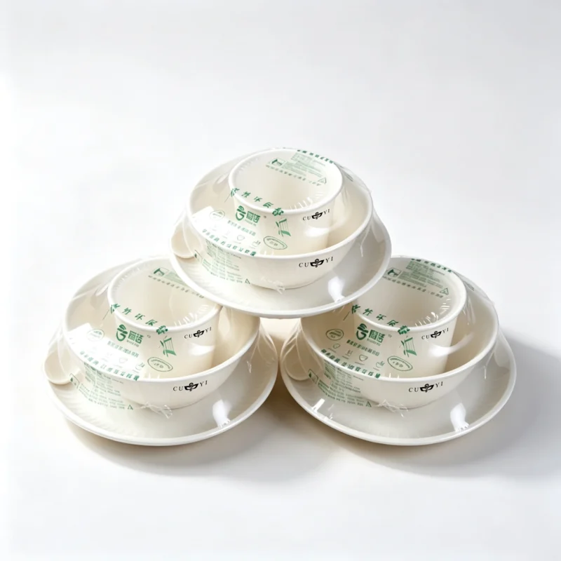 CUYI Disposable Tableware Set