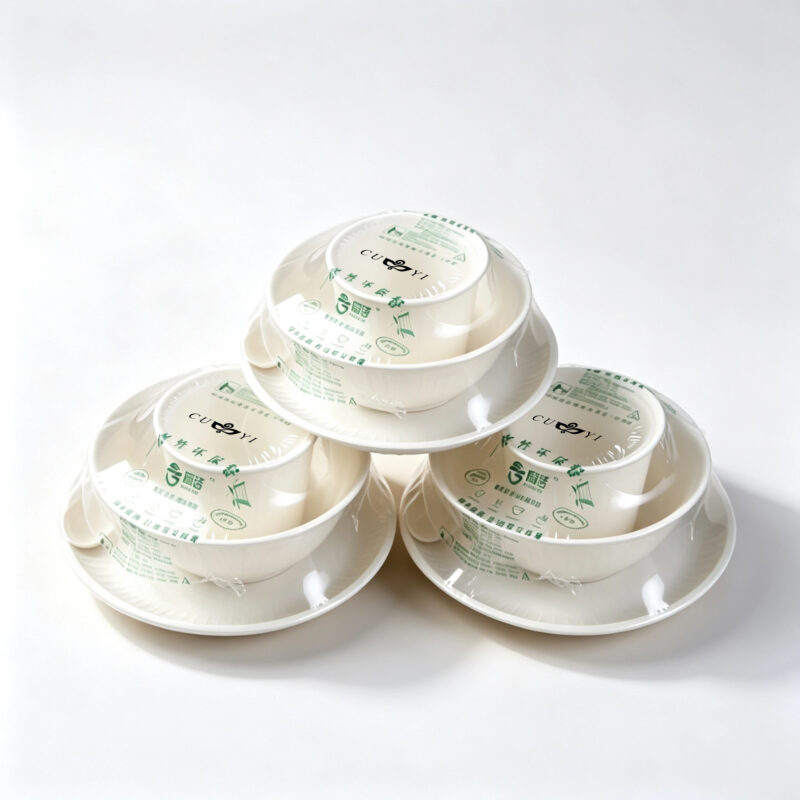 CUYI Disposable Tableware Set