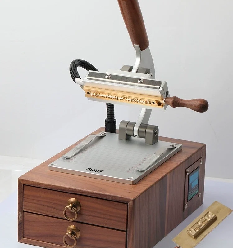 QUAFF Wooden Movable Type Printing Machine